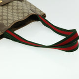 Gucci GG Canvas Web Sherry Line Tote Bag Beige Red Green 3902003 rd2376