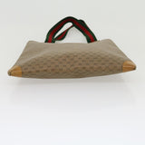 Gucci Micro GG Canvas Web Sherry Line Tote Bag Beige Red 02371300 rd2676