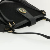 Gucci Micro GG Canvas Shoulder Bag Black rd3454