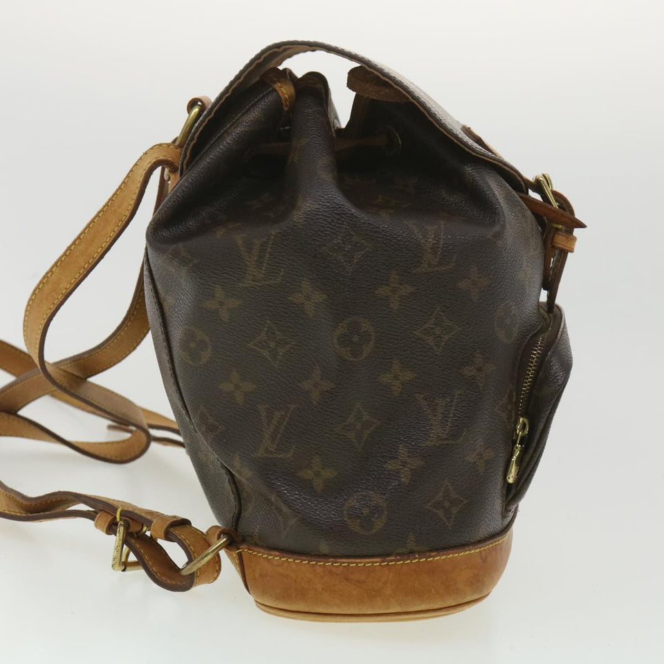 Louis Vuitton Monogram Montsouris MM Backpack LV Auth rd4228
