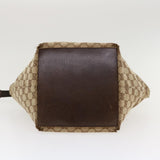 Gucci Web Sherry Line GG Canvas Hand Bag Beige Green Red 214397 rd4468