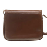 Gucci Leather Shoulder Bag Brown rd458