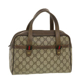 Gucci GG Canvas Web Sherry Line Hand Bag Beige Red Green 24.02.053 rd4756