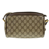 Gucci GG Canvas Web Sherry Line Shoulder Bag Beige Red 89.02.018 rd4964