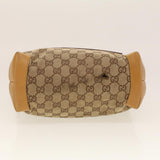 Gucci GG Canvas Sherry Line Tote Bag Beige Red 019 0402 1705 rd5046