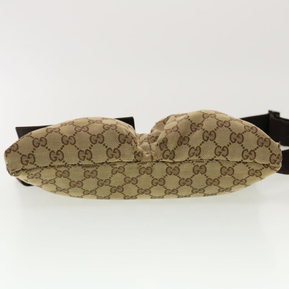 Gucci GG Canvas Waist Bag Beige 28566 rd5171