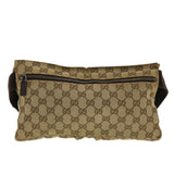 Gucci GG Canvas Waist Bag Beige 28566 rd5171