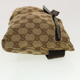 Gucci GG Canvas Waist Bag Beige 28566 rd5171
