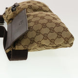 Gucci GG Canvas Waist Bag Beige 28566 rd5171