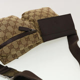 Gucci GG Canvas Waist Bag Beige 28566 rd5171