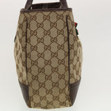 Gucci GG Canvas Web Sherry Line Hand Bag 2Set Beige Black Red Green rd5182