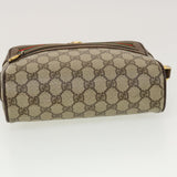 Gucci GG Canvas Web Sherry Line Shoulder Bag Beige Red 119.02.087 rd5218