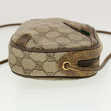 Gucci GG Canvas Web Sherry Line Shoulder Bag Beige Red 89.02.066 rd5229