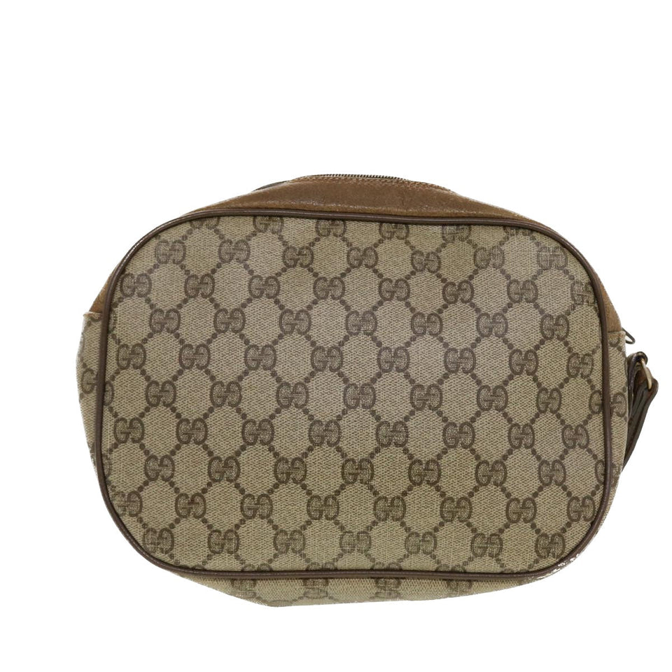 Gucci GG Canvas Web Sherry Line Clutch Bag Beige Red Green 89.01.034 rd5247