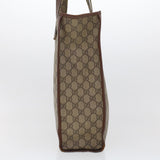 Gucci GG Canvas Web Sherry Line Tote Bag Beige Red Green 211135 rd5255