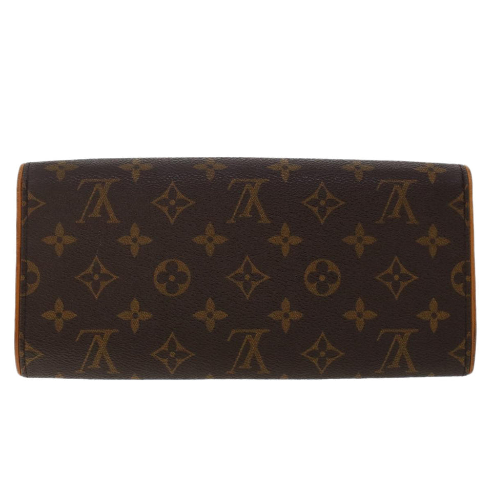 Louis Vuitton Monogram Pochette Twin GM Shoulder Bag LV Auth rd5619