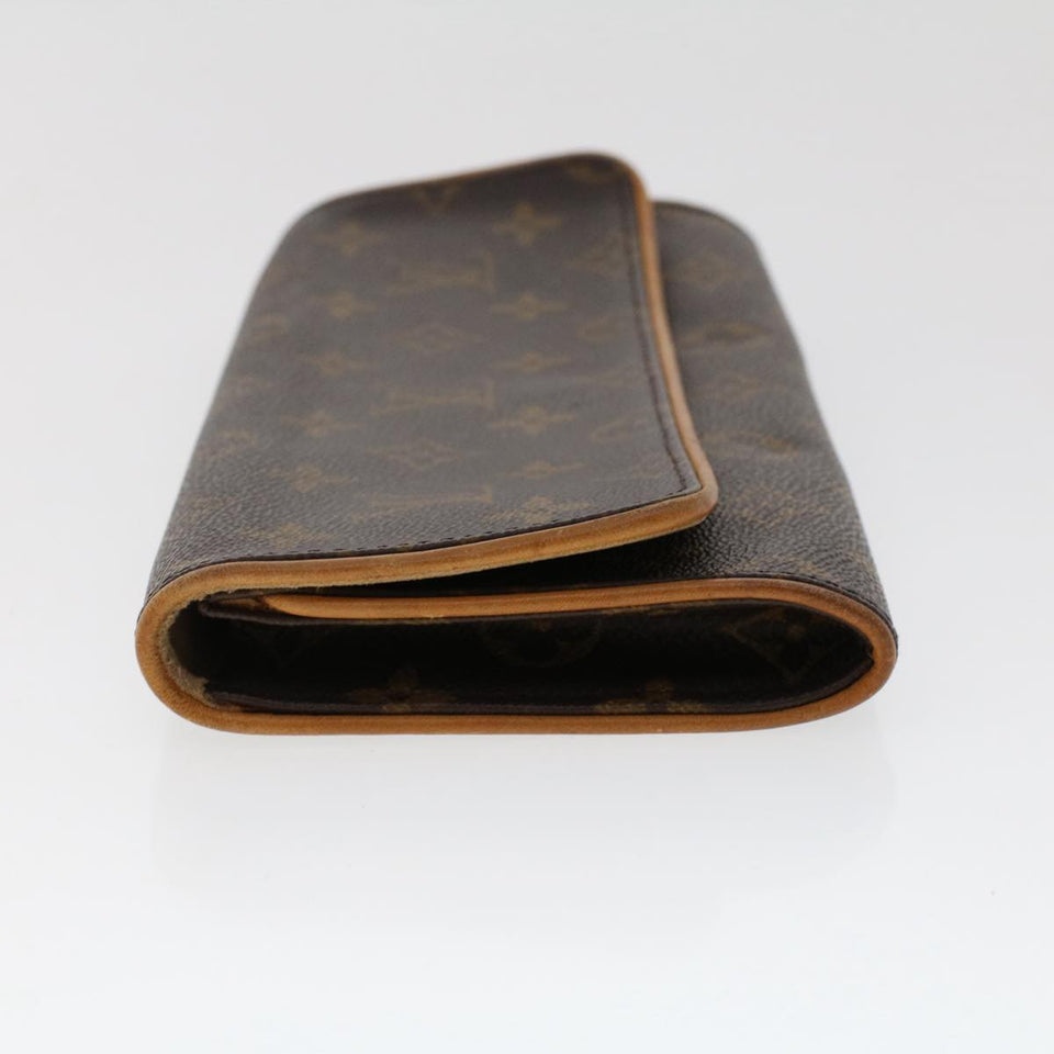 Louis Vuitton Monogram Pochette Twin GM Shoulder Bag LV Auth rd5619