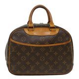 Louis Vuitton Monogram Trouville Hand Bag LV Auth rd5640