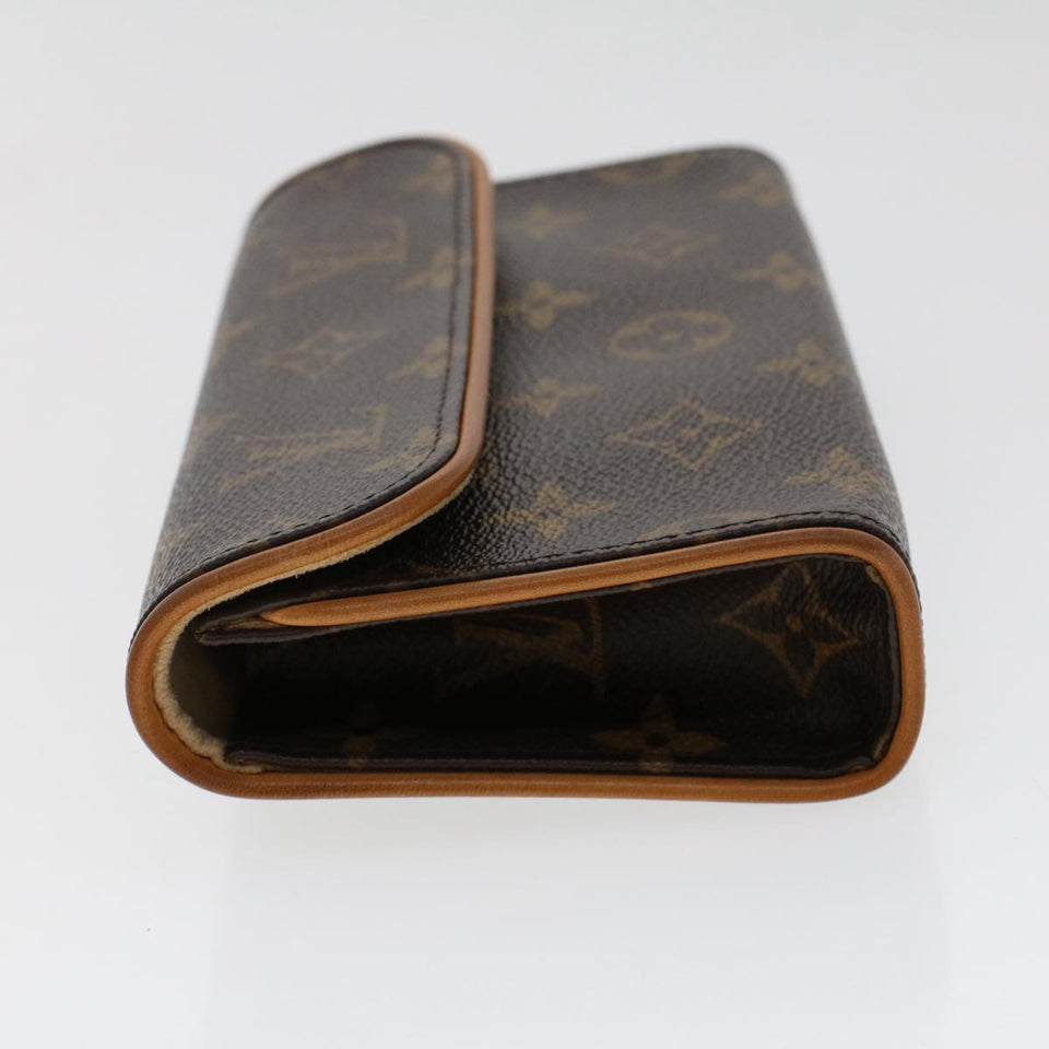 Louis Vuitton Monogram Pochette Florentine Waist Bag LV Auth rd5651