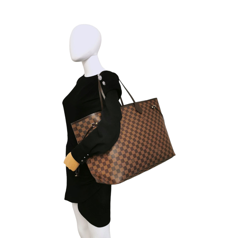 Louis Vuitton Neverfull GM Damier Ebene Canvas Tote