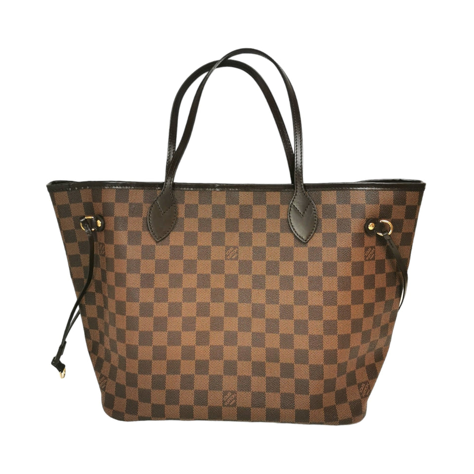Louis Vuitton Neverfull MM Damier Ebene Canvas Tote
