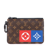 Louis Vuitton Zipped Pouch Monogram Clutch Bag