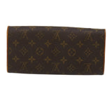 Louis Vuitton Monogram Pochette Twin GM Shoulder Bag LV Auth ro350