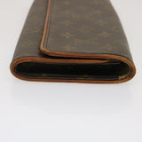 Louis Vuitton Monogram Pochette Twin GM Shoulder Bag LV Auth ro350