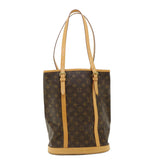 Louis Vuitton Monogram Bucket GM Shoulder Bag LV Auth ro517