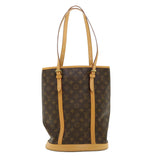 Louis Vuitton Monogram Bucket GM Shoulder Bag LV Auth ro517