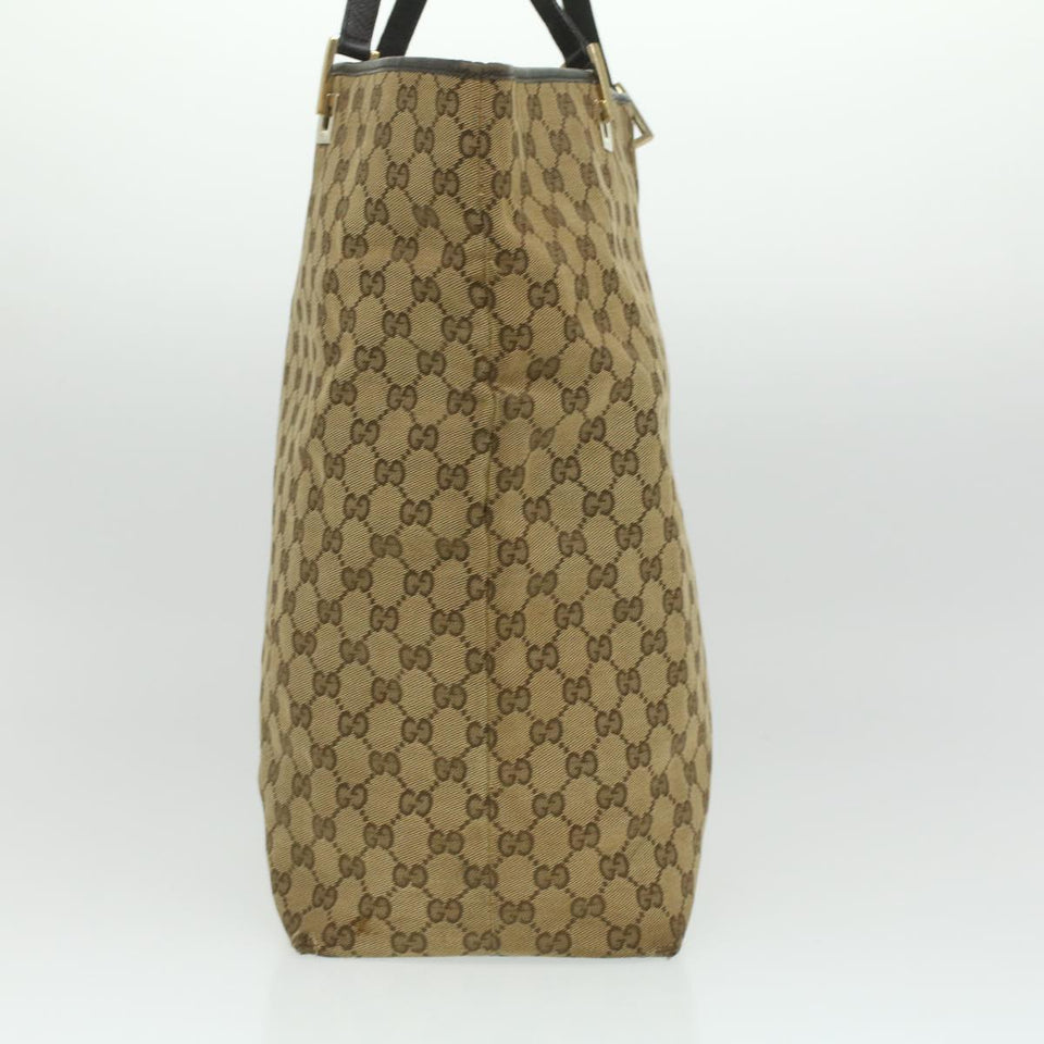 Gucci GG Canvas Tote Bag Beige 00210972404 ro775