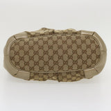 Gucci GG Canvas Shoulder Bag Beige 247902 ro787