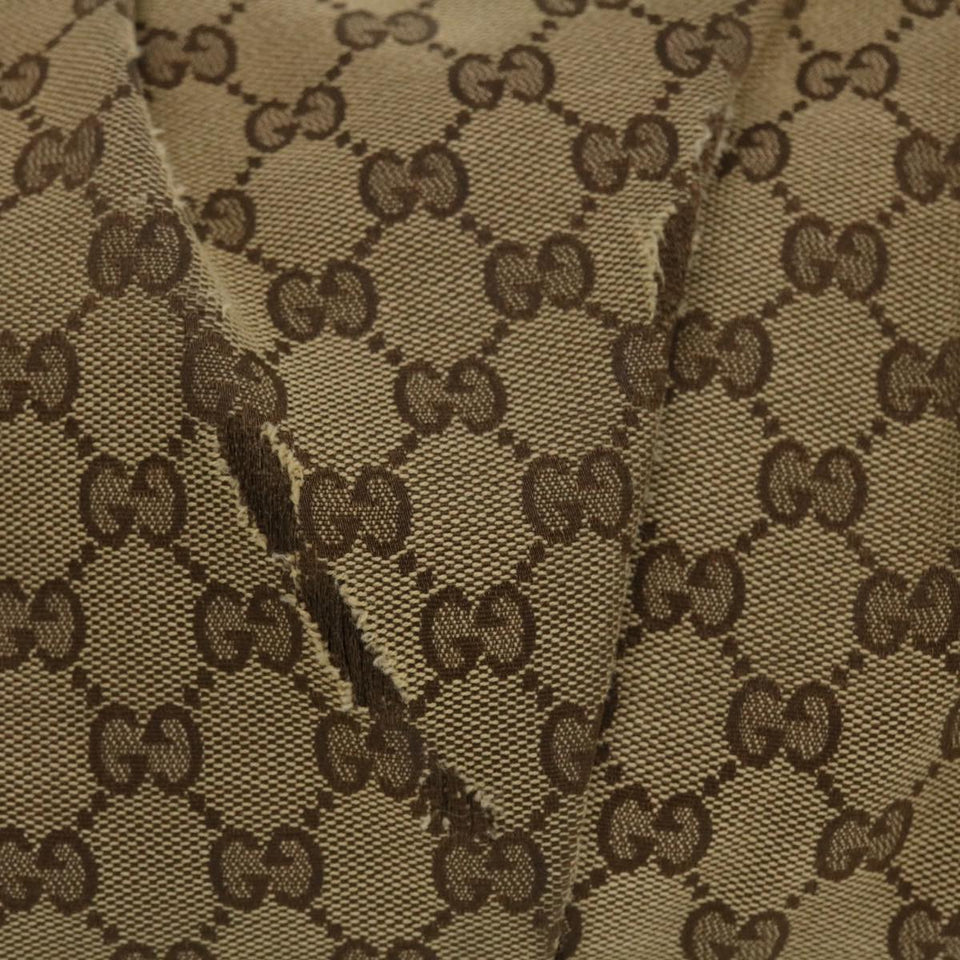 Gucci GG Canvas Shoulder Bag Beige 247902 ro787
