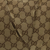 Gucci GG Canvas Shoulder Bag Beige 247902 ro787