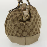 Gucci GG Canvas Shoulder Bag Beige 247902 ro787