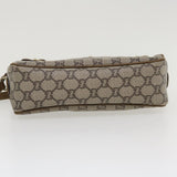 Gucci GG Plus Canvas Shoulder Bag PVC Leather Beige ro789
