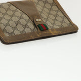 Gucci GG Canvas Web Sherry Line Pouch Beige Red Green 89.01.032 ro850