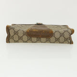 Gucci GG Canvas Web Sherry Line Pouch Beige Red Green 89.01.032 ro850