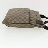 Gucci GG Canvas Shoulder Bag Beige 141198 ro852