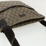Gucci GG Canvas Shoulder Bag Beige 141198 ro852