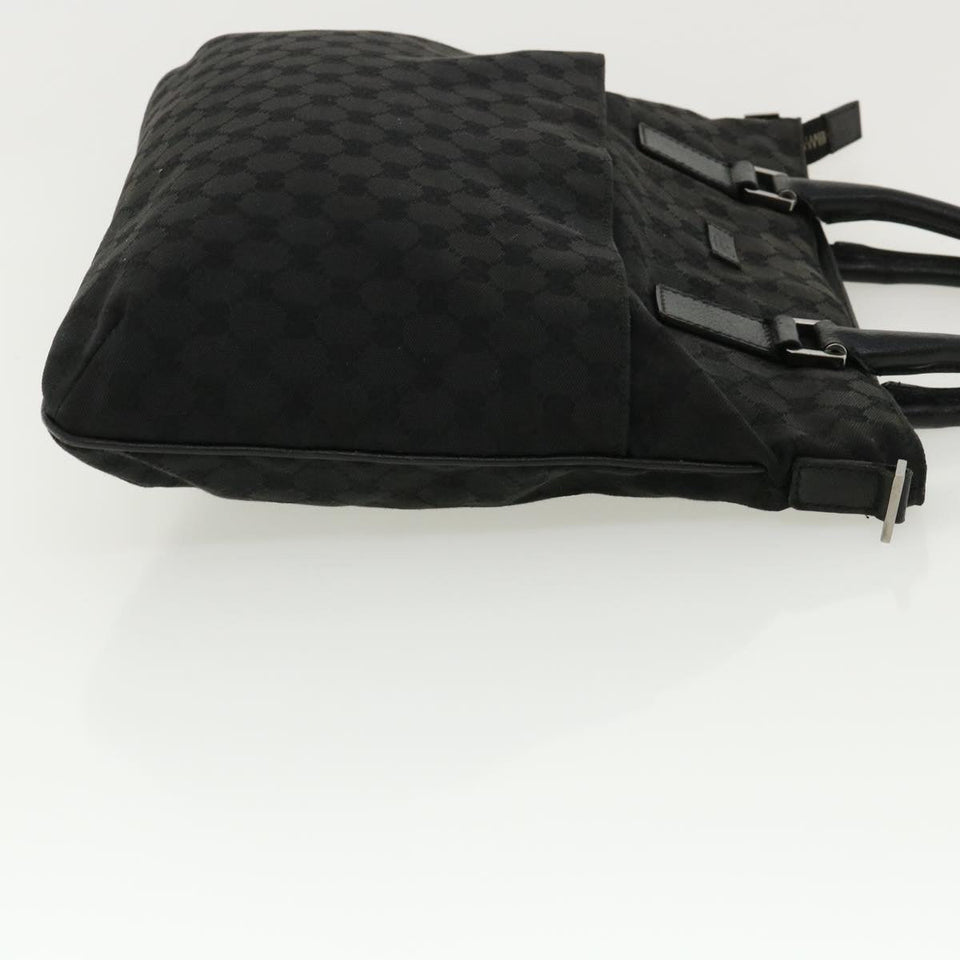 Gucci GG Canvas Hand Bag 2way Black 122797 ro853