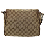 Gucci GG Canvas Shoulder Bag Beige 28562 ro868