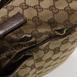 Gucci GG Canvas Shoulder Bag Beige 28562 ro868