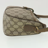 Gucci GG Canvas Web Sherry Line Shoulder Bag Beige Red 89 02 032 ro876