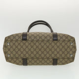 Gucci GG Canvas Shoulder Bag PVC Leather Beige 114288 ro896