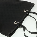 Gucci GG Canvas Tote Bag Black 31243 ro911