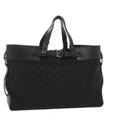 Gucci GG Canvas Hand Bag Black 106251 ro912
