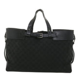 Gucci GG Canvas Hand Bag Black 106251 ro912