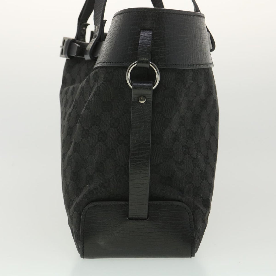 Gucci GG Canvas Hand Bag Black 106251 ro912