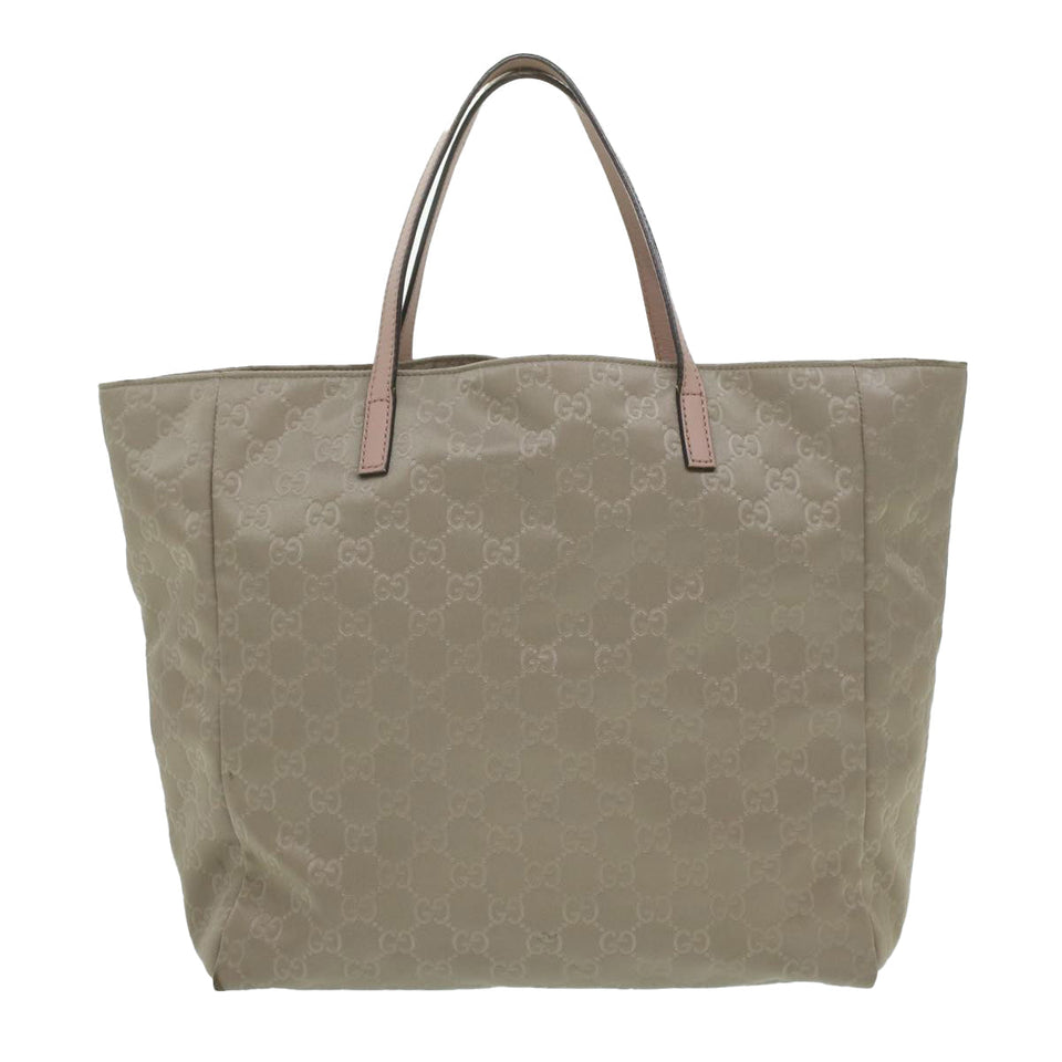 Gucci GG Canvas Boston Bag Gray Pink 282439 ro917
